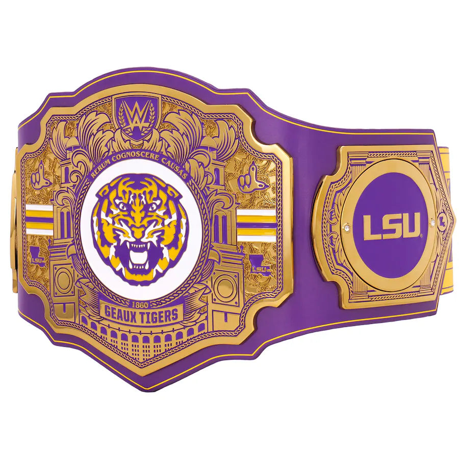 LSU Tigers WWE Legacy Title Belt