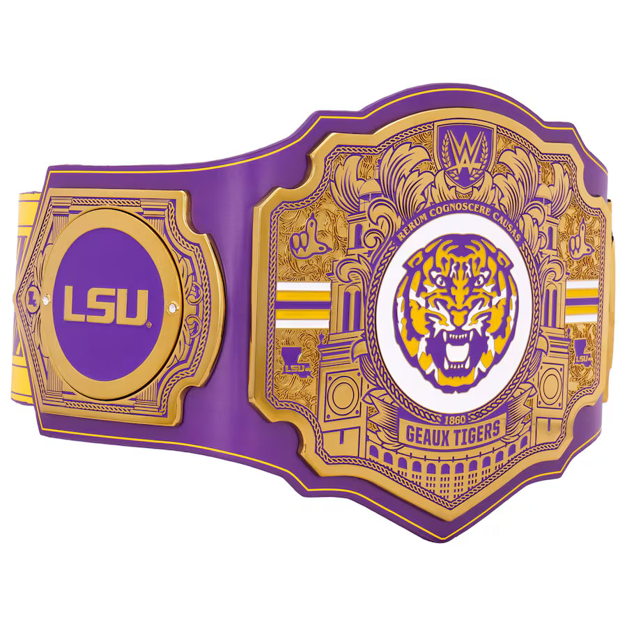 LSU Tigers WWE Legacy Title Belt