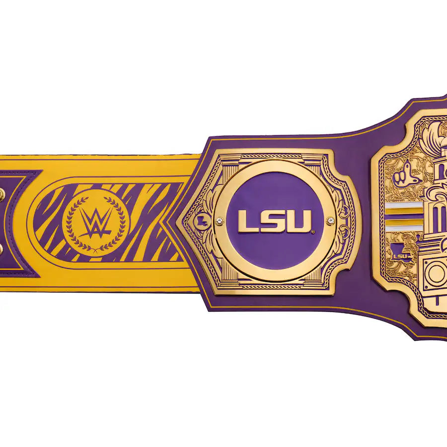 LSU Tigers WWE Legacy Title Belt