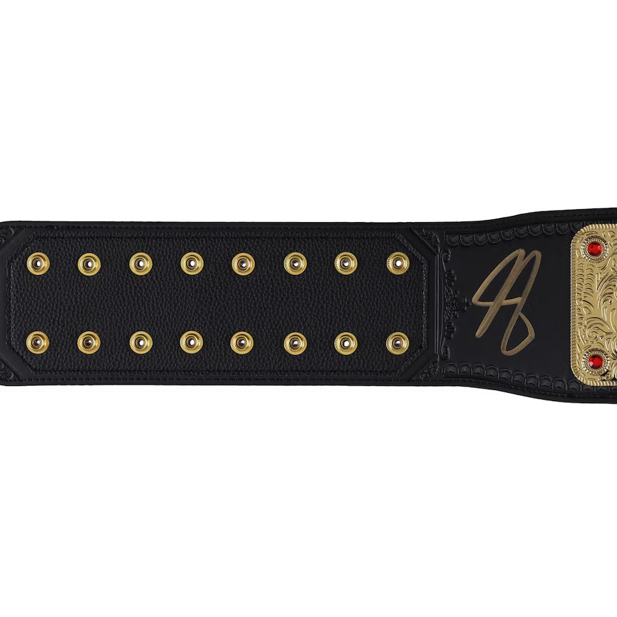 John Cena Autographed World Heavyweight Championship Replica Title Belt