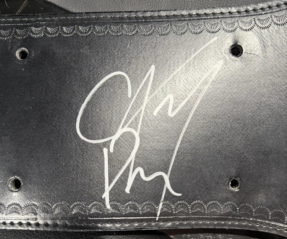 CM Punk Limited Edition WWE World Heavyweight Championship Signature Series Replica Title Belt