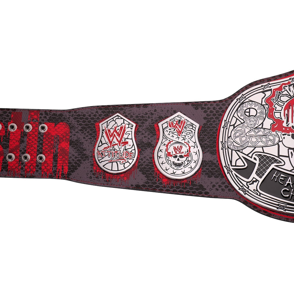 "Stone Cold" Steve Austin Blood From A Stone Signature Series Title Belt