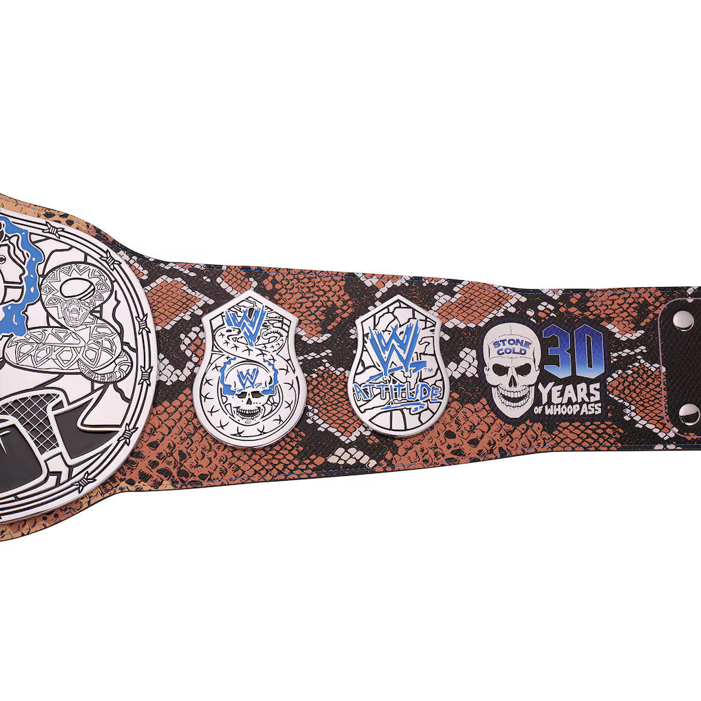 "Stone Cold" Steve Austin Limited Edition 30 Years  Title Belt