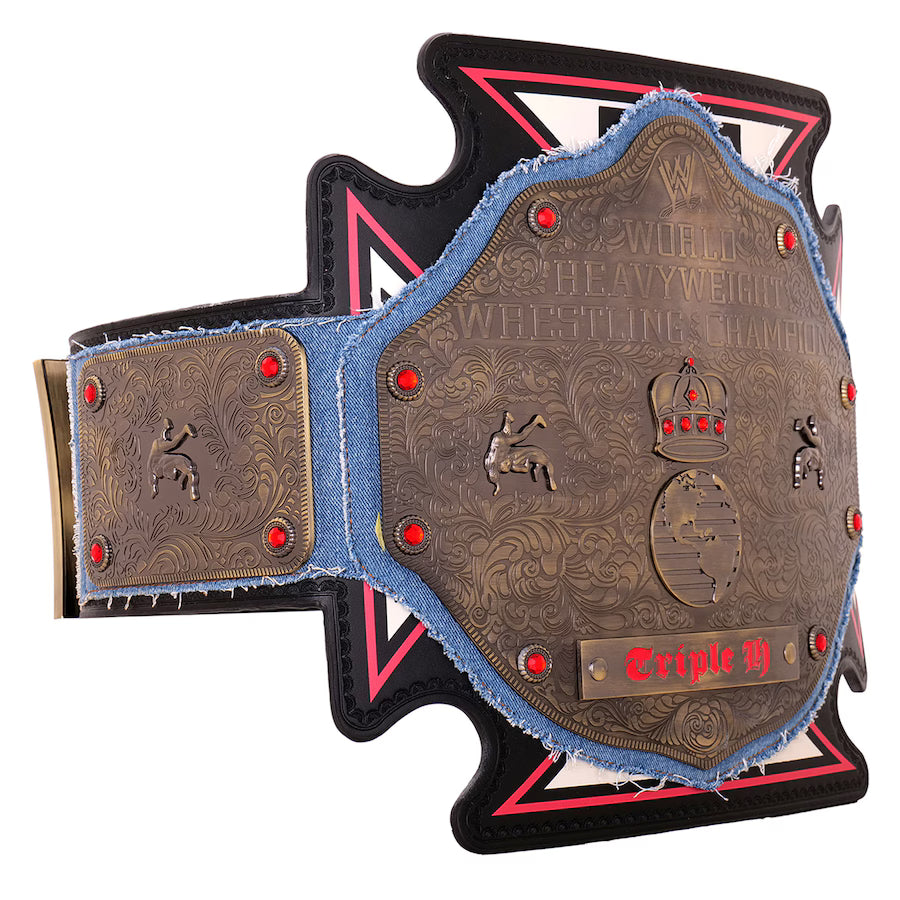 Triple H 30 Years Evolution World Heavyweight Championship Title Replica Belt