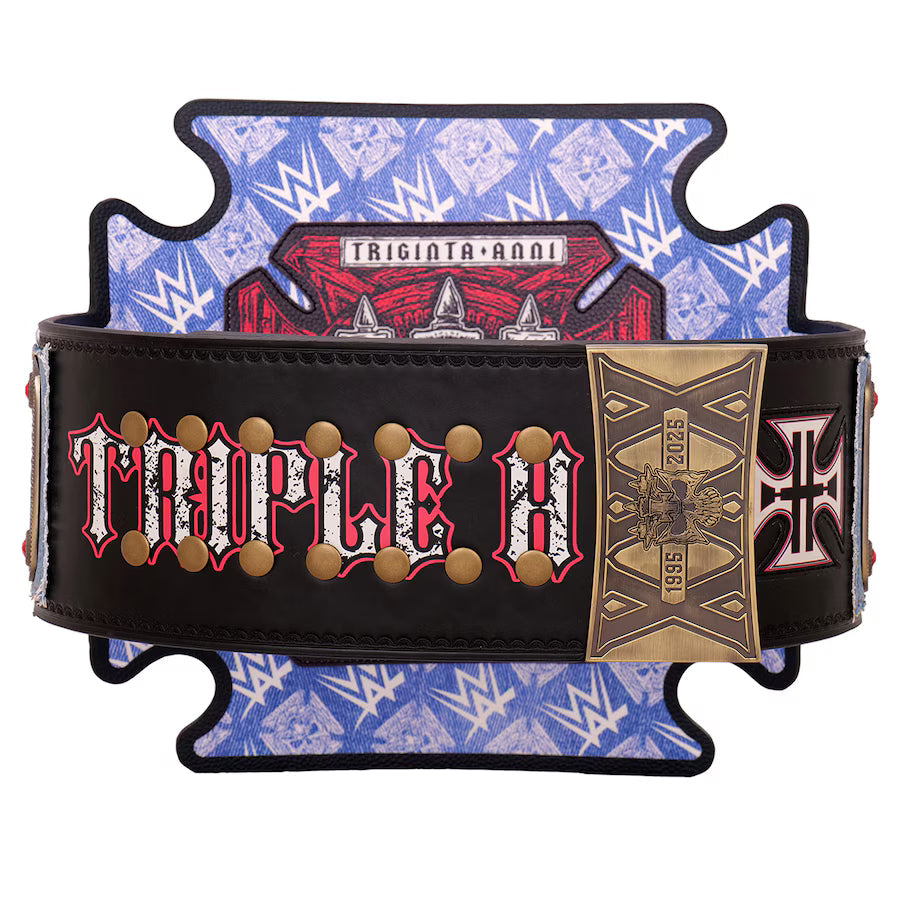 Triple H 30 Years Evolution World Heavyweight Championship Title Replica Belt