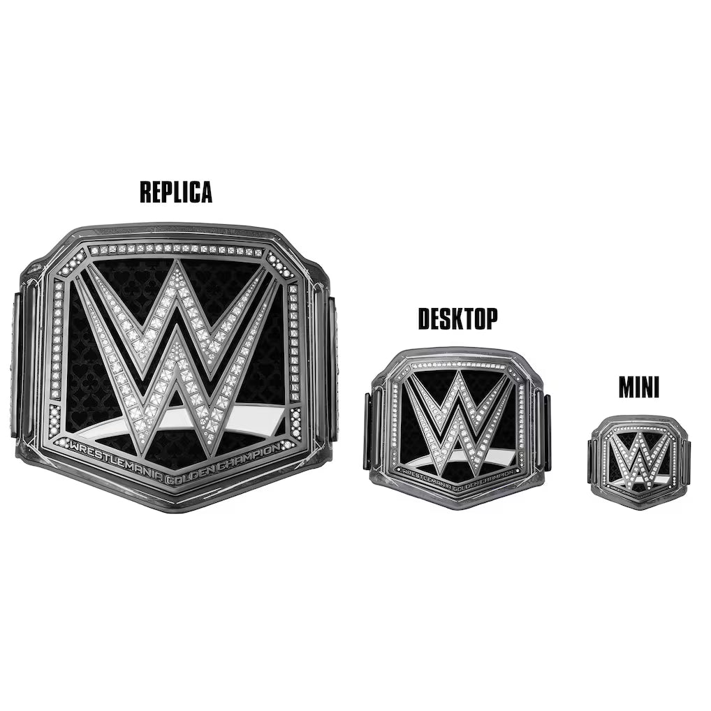 WrestleMania 42 Desktop Title Belt