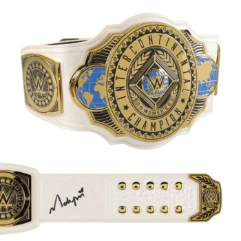 Maxxine Dupri Autographed Women's Intercontinental Championship Replica Title Belt