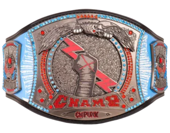 cm punk belt