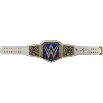 Liv Morgan Autographed SmackDown Women's Replica Title Belt with Inscription