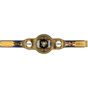 Kris Letang Pittsburgh Penguins Autographed Legacy Title Belt with "3X SC Champ" Inscription - Limited Edition of 5