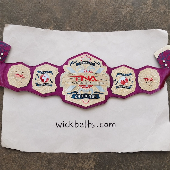 tna world heavyweight championship replica belt